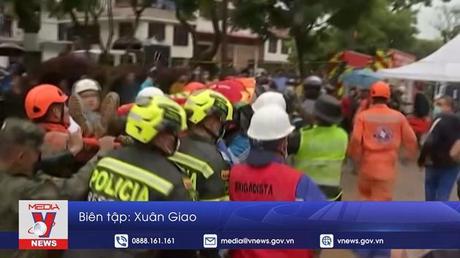 Lở đất gây thương vong lớn ở Colombia
