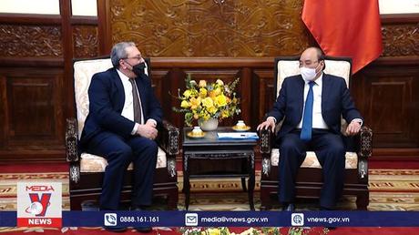 Chủ tịch nước tiếp Đại sứ Ai Cập chào từ biệt