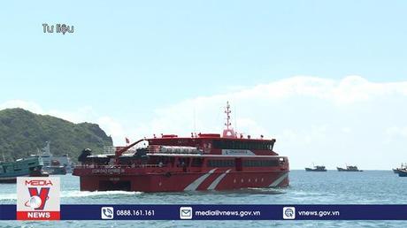 Tàu cao tốc Vũng Tàu - Côn Đảo chạy lại từ 15/2