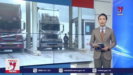 Lạng Sơn tạm dừng tiếp nhận xe chở hoa quả tươi xuất khẩu