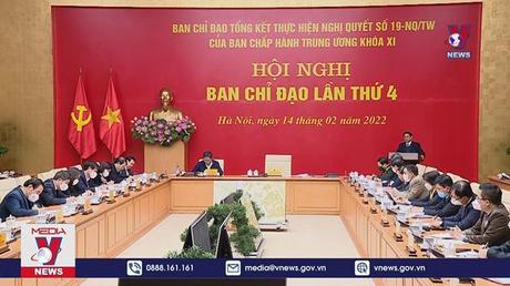 Họp Ban Chỉ đạo Trung ương tổng kết Nghị quyết số 19 