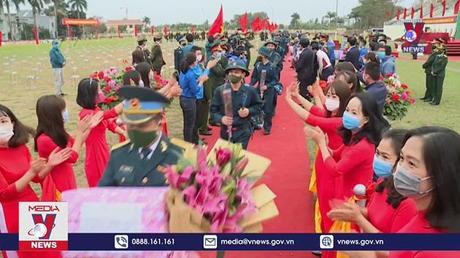 Tổ chức giao nhận quân trên cả nước từ ngày 16 đến 20/2