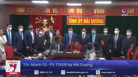 Hợp tác đầu tư dự án Công viên Dược phẩm tại Hải Dương