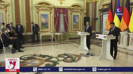 Thủ tướng Đức hội đàm với Tổng thống Ukraine