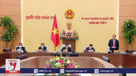 Phiên họp thứ 8, Ủy ban Thường vụ Quốc hội: Xem xét việc bổ sung quyền tác giả đối với Quốc kỳ, Quốc huy, Quốc ca