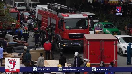 Cháy lớn ở Nguyển Xiển, Hà Nội