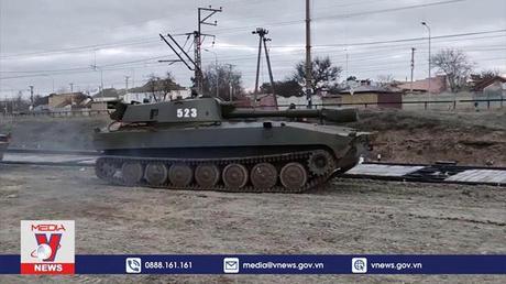 Nga bắt đầu rút lực lượng gần Ukraine