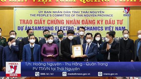 Sam Sung đầu tư 920 triệu USD mở rộng sản xuất tại Thái Nguyên