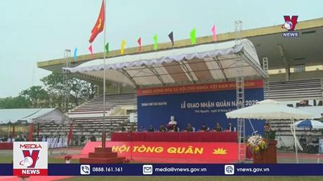 Thanh niên Quân khu 1 nô nức lên đường nhập ngũ