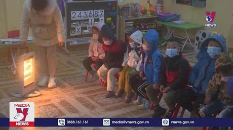 Giữ ấm cho học sinh vùng cao trước giá rét cực đoan