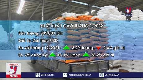 Dự báo xuất khẩu gạo đạt trên 6 triệu tấn
