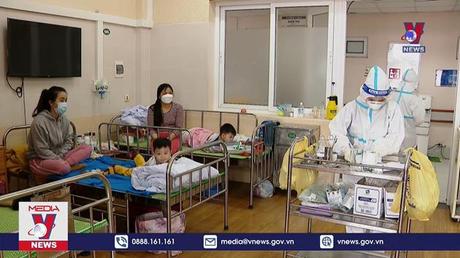 Hà Nội phân luồng tiếp nhận, điều trị trẻ em mắc COVID-19