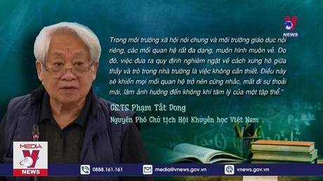 Nên hay không nên gọi học sinh là ''con''