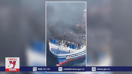 Tìm thấy người sống sót trong vụ cháy phà ở Hy Lạp