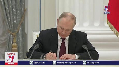 Nga công nhận hai nước cộng hòa tự xưng ở Donbass