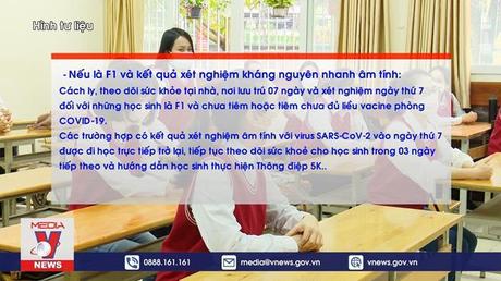Hướng dẫn xử trí ca mắc COVID-19 với các trường học