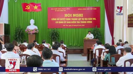 Công bố quyết định thành lập Vụ Địa bàn VIII thuộc Cơ quan UBKT Trung ương

