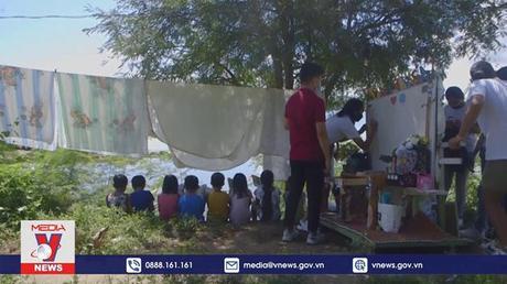 Lớp học lưu động tại Philippines