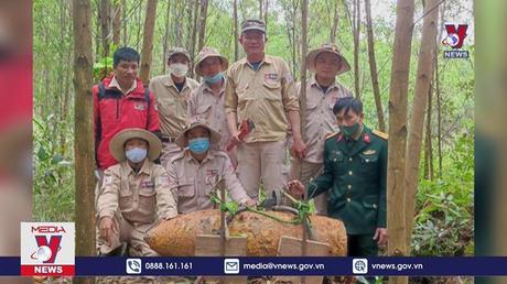 Quảng Bình xử lý thành công quả bom nặng gần 230kg
