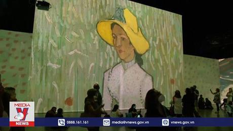 “Đắm mình” trong không gian hội họa Van Gogh