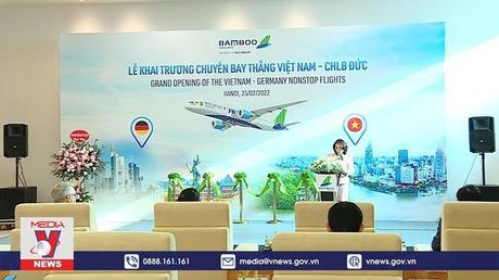 Khai thác đường bay thẳng thường lệ Việt Nam – Đức