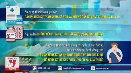 Sử dụng thuốc Molnupiravir sao cho an toàn và hiệu quả?