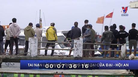 Tai nạn lật thuyền thương tâm tại Cửa Đại - Hội An