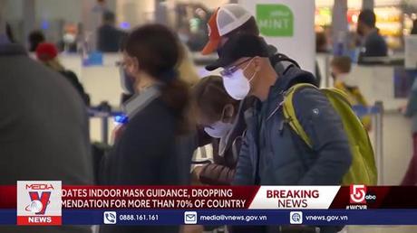 Mỹ nới lỏng quy định đeo khẩu trang