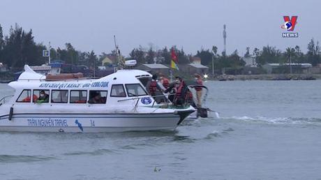 Tìm thấy 2 nạn nhân mất tích trong vụ lật thuyền tại Cửa Đại - Hội An