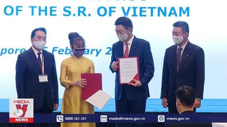 Xung lực mới về hợp tác đổi mới sáng tạo Việt Nam - Singapore