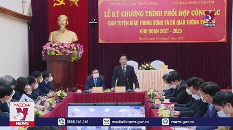 Tăng cường phối hợp giữa Bộ GTVT và Ban Tuyên giáo Trung ương