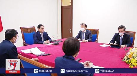 Thủ tướng điện đàm với Tổng Giám đốc Tập đoàn Adidas