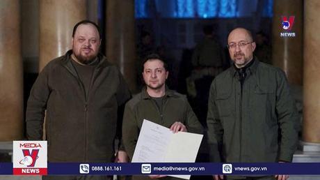 Ukraine đệ đơn gia nhập EU