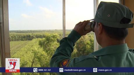 Long An phòng, chống cháy rừng mùa khô