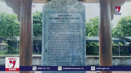 Trình UNESCO vinh danh Hải Thượng Lãn Ông Lê Hữu Trác