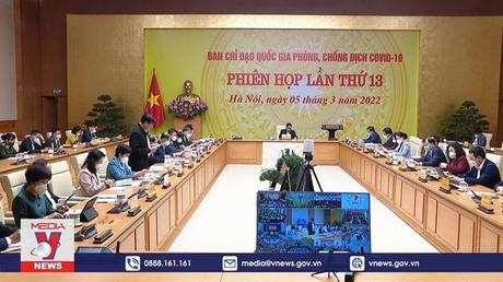 Họp trực tuyến toàn quốc Ban Chỉ đạo Quốc gia phòng, chống dịch COVID-19