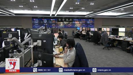 Chứng khoán châu Á ngập trong 