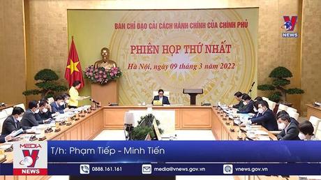 Thủ tướng chủ trì họp Ban Chỉ đạo cải cách hành chính