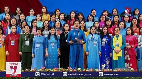 Bế mạc Đại hội đại biểu phụ nữ toàn quốc lần thứ XIII