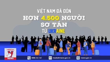 Việt Nam tiếp tục đón công dân từ Ukraine về nước qua đường hàng không