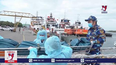 Cứu được 6 ngư dân tàu cá KG 94708 TS về bờ