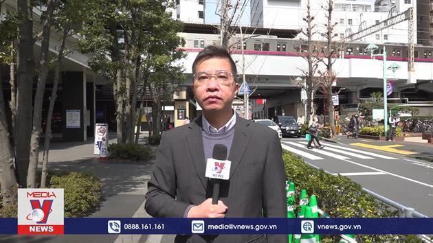 Động đất mạnh làm rung chuyển khu vực Đông Bắc Nhật Bản