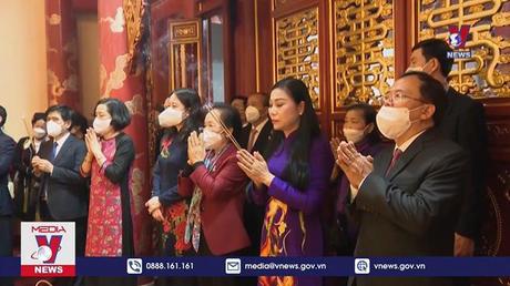  Lễ dâng hương Quốc mẫu Tây Thiên xuân Nhâm Dần