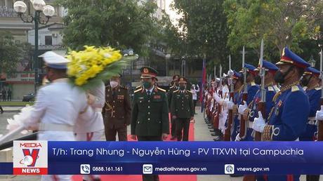 Tăng cường hợp tác quân đội Việt Nam - Campuchia