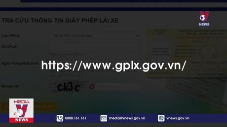 Nhiều trang tra cứu thông tin giấy phép lái xe giả

 