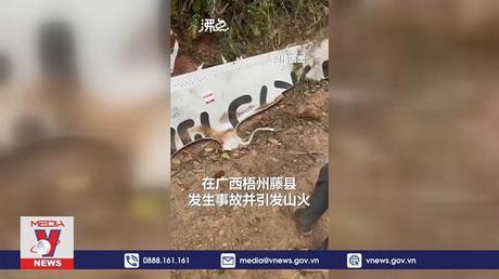 Máy bay chở theo 133 người rơi tại Trung Quốc