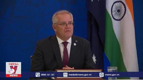 Lãnh đạo Ấn Độ, Australia hội đàm trực tuyến