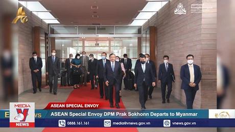 Đặc phái viên ASEAN thăm Myanmar