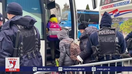 Ukraine nỗ lực sơ tán dân thường tại các vùng giao tranh