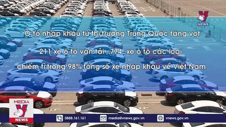Xe Trung Quốc nhập về Việt Nam bất ngờ tăng vọt